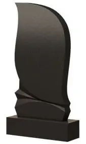 Памятник Изогнутое пламя факела из гранита