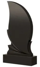 Памятник Плавный парус из гранита
