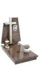 Памятник Наклонный с крестом