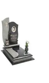 Памятник Двойной с плавным силуэтом