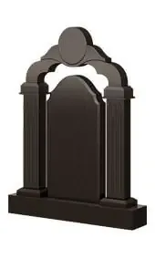 Памятник Арка с медальоном