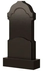 Памятник Фигурный с плавной аркой