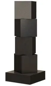 Эксклюзивный памятник с кубиками из гранита