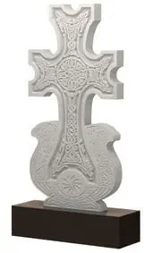 Памятник барельеф армянский крест